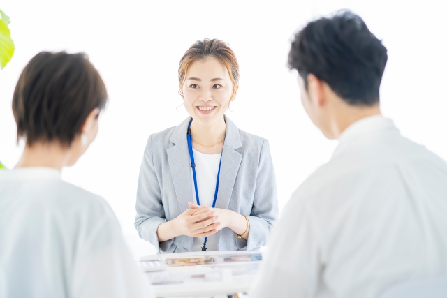 営業のワンシーン